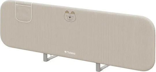 Tulano Foldable Metal Bed Rail Guard in Beige 150 cm