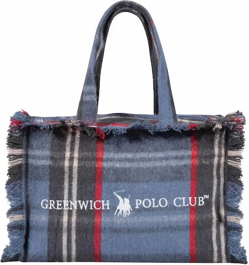 Greenwich Polo Club Essential pentru Fotoliu L130xL170cm Albastru-Roșu Greenwich Polo Club Essential pentru Fotoliu L130xL170cm Albastru-Roșu