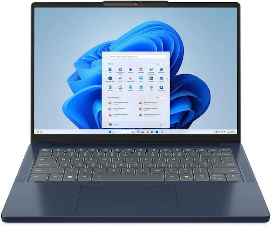 IdeaPad Slim 3 14ARP10 14" OLED FHD+ (Ryzen 7-7735HS/16 GB/1 TB SSD/Без операционна система) Cosmic Blue (Клавиатура Английски (САЩ))