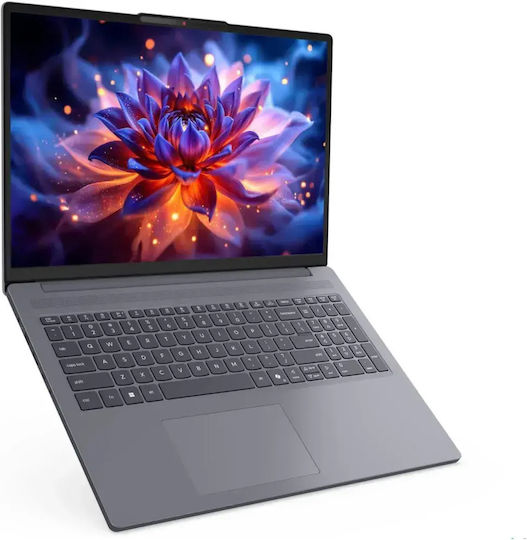 Ideapad Slim 3 16IWC11 16" IPS FHD+ (Core 3-304/8GB/512GB SSD/Без Операционна Система) Luna Grey (Клавиатура Английски (САЩ))