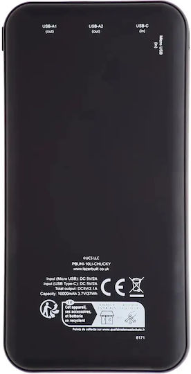 Lazerbuilt Chucky Външна батерия 10000mAh с 2 USB-A порта
