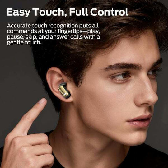 N-Lite 217 In-Ear Bluetooth Kopfhörer mit Schweißbeständigkeit und Ladekoffer Schwarz