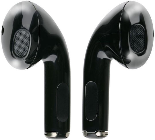 MEGIN6850/0048 Earbud Bluetooth Handsfree Earphones with Charging Case Black