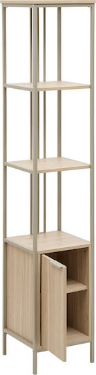 Βιβλιοθήκη Duna Μπεζ 35x35x176εκ.