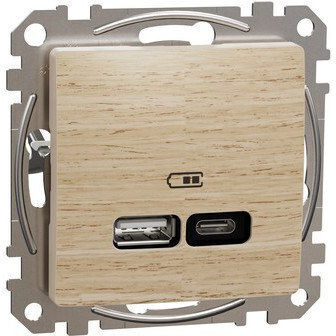 Schneider Electric Single Beige Power Socket