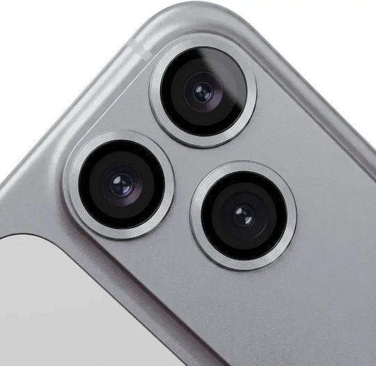 Tfo Комплект стъклени протектори за камера iPhone 18 Pro Сребрист