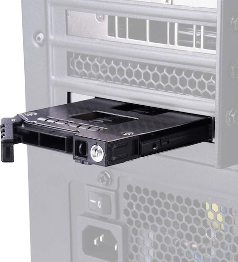 Silverstone 2.5" SAS Hard Drive Enclosure with SATA Connection SST-EXB02 Internal 2.5" Hard Drive Enclosure PCI Slot