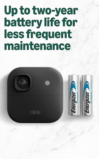 Blink Wireless Doorbell with Camera Wi-Fi Black
