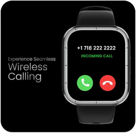 Zone3 Aluminium 47mm Smartwatch με Παλμογράφο (Ασημί)