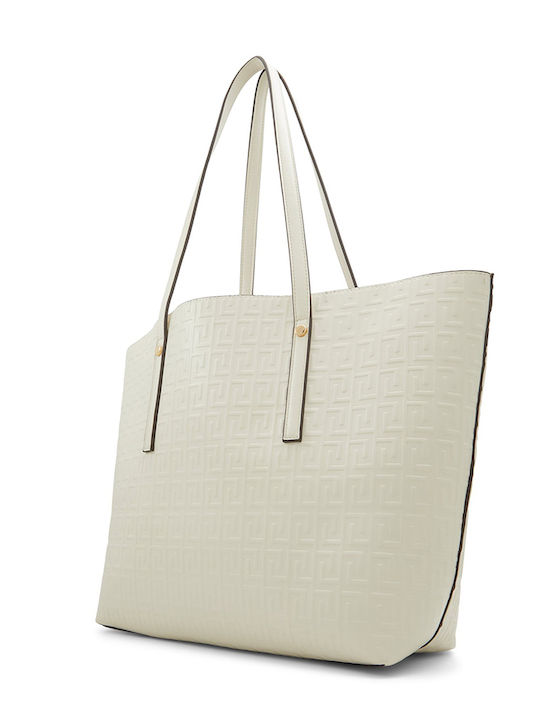 Yendaldan Women's White Shopper Bag