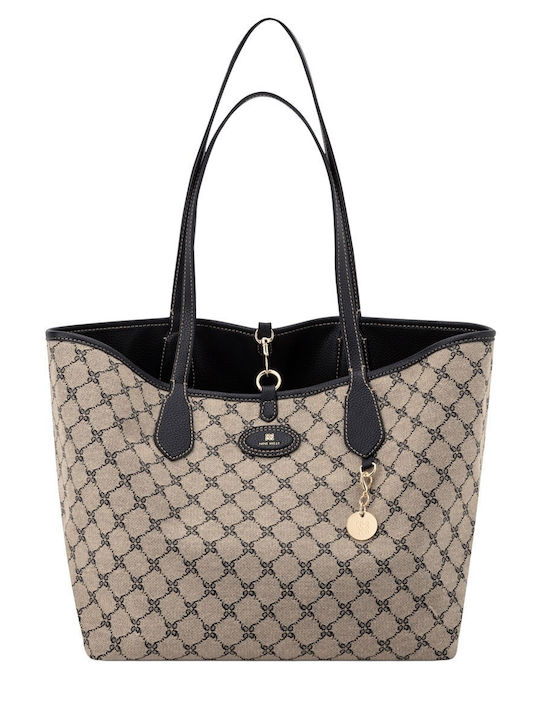 Emerick Women's Tote Bag Ecru / Black