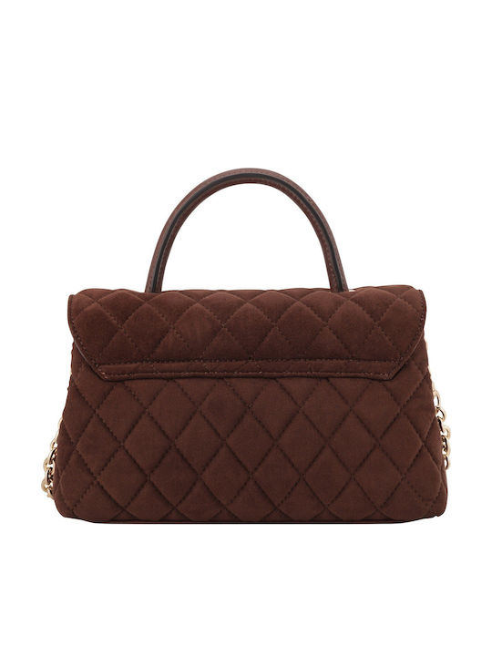 Emelina Women's Satchel Bag Tabac Brown