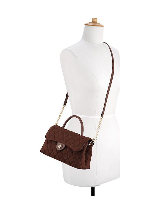 Emelina Women's Satchel Bag Tabac Brown