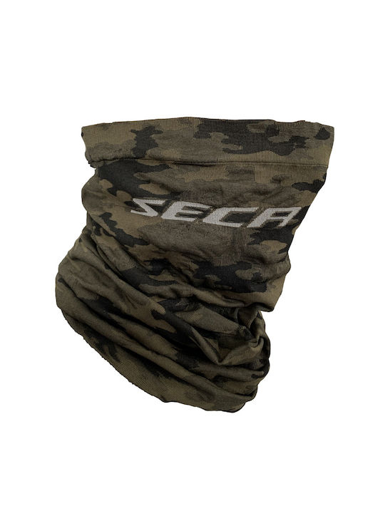 Seca Brown Motorcycle Rider Neck Warmer