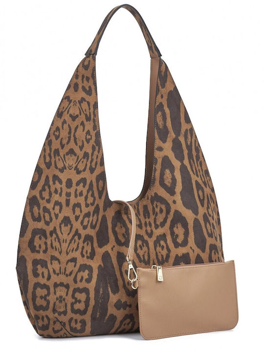 Pearl Women's Brown Shoulder Bag