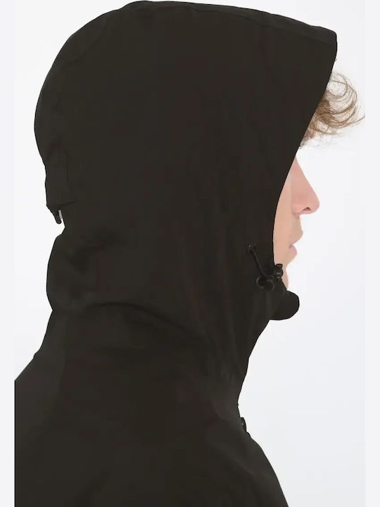Wasserdichte Jacke Schwarz