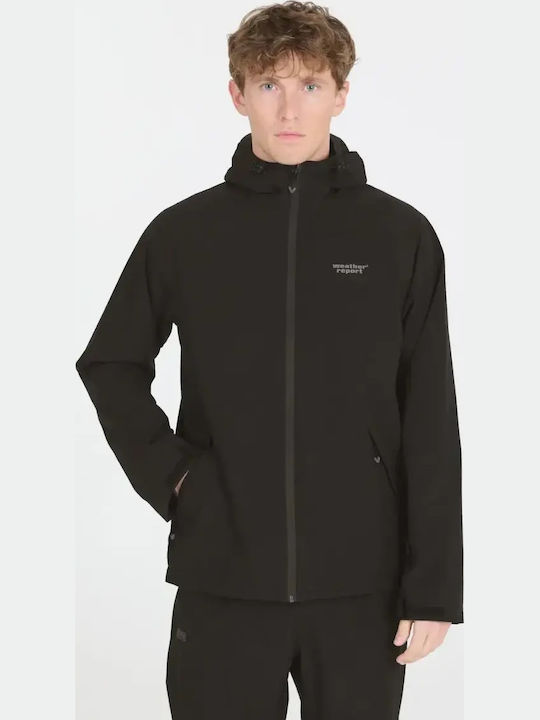 Wasserdichte Jacke Schwarz