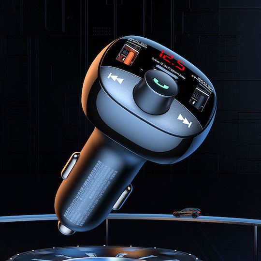 Remax FM Transmitter Αυτοκινήτου με Bluetooth