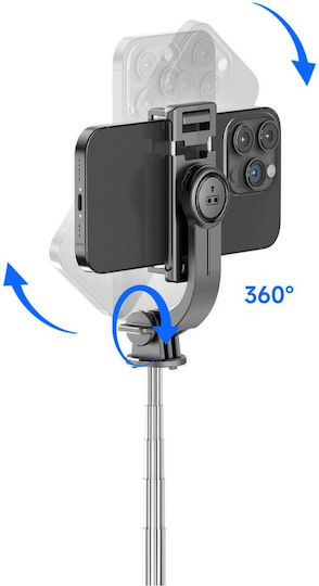 Devia Selfie Stick Bluetooth Lite 1 Tripod Black