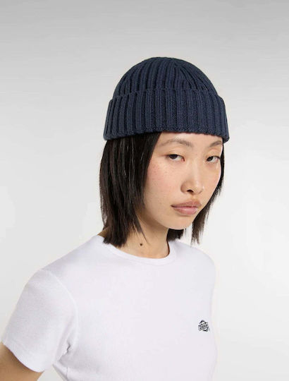 Lockwood Unisex Knitted Beanie in Navy Blue