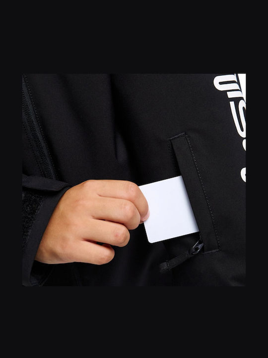 Mission Παιδικό Casual Μπουφάν Κοντό Black