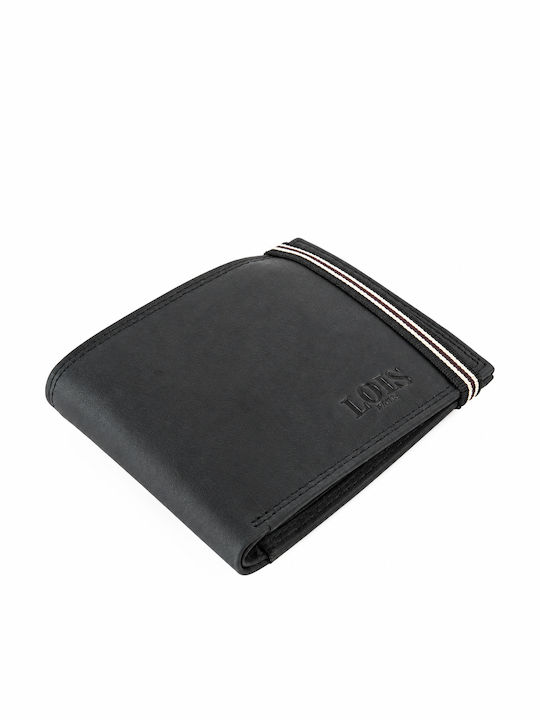 Δερμάτινο Ανδρικό Πορτοφόλι με RFID Μαύρο