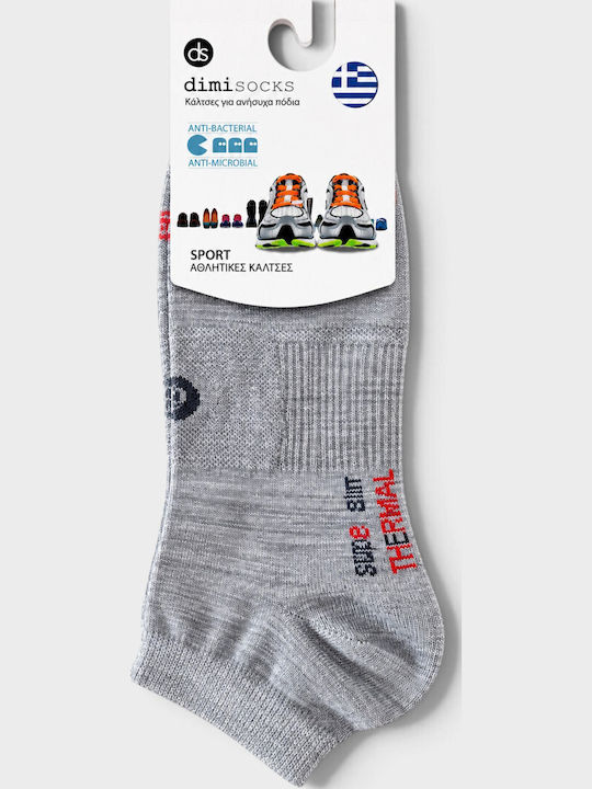 Dimisocks Herren-Thermosocken Grau