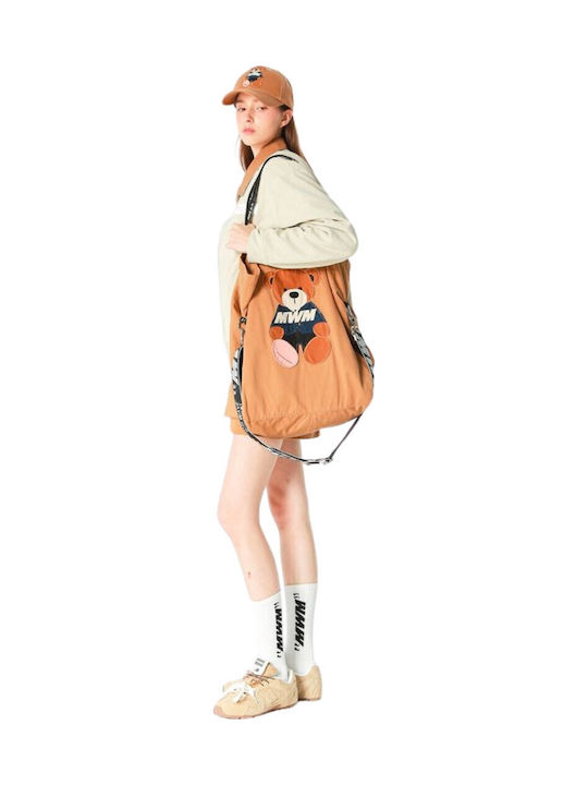 Fabric Women's Tote Bag Camel