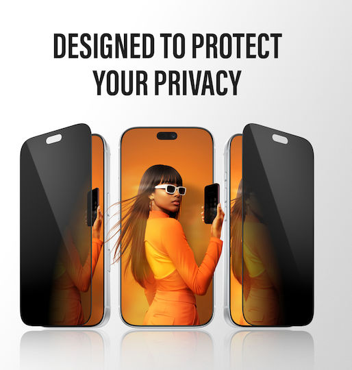 PanzerGlass 2-way Privacy Screen Protector Apple iPhone 18 Pro Ultra-wide Fit W Easyaligner