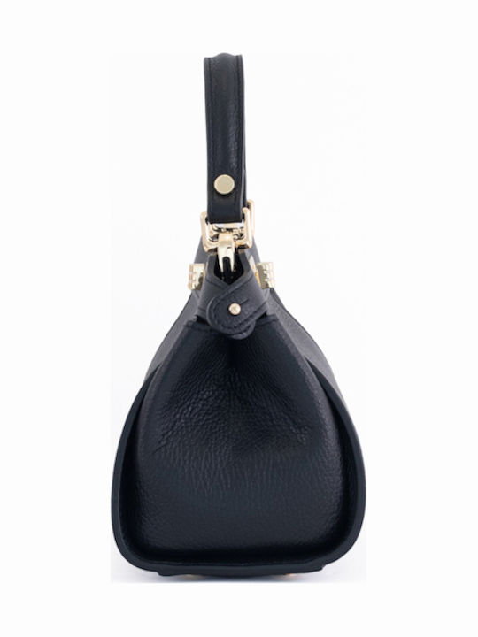 Leather Women's Satchel Bag Black