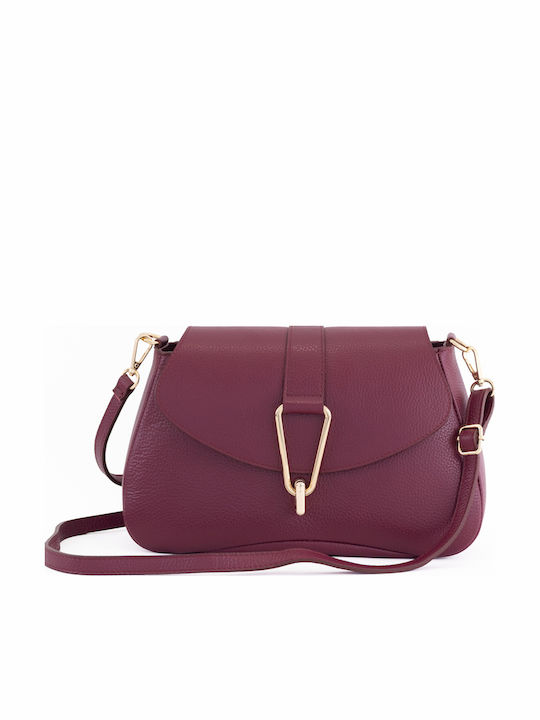 Leather Women's Flap Bag Black