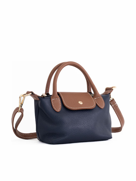 Leather Women's Flap Bag Black