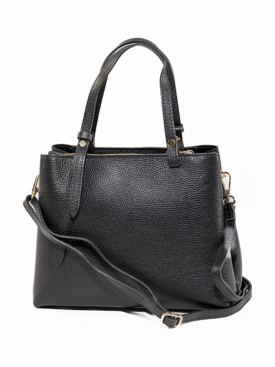 Brown Chocolate Leather Women's Tote Bag