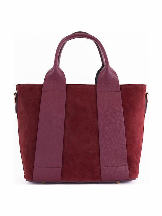 Leather Women's Tote Bag Brown Chocolate