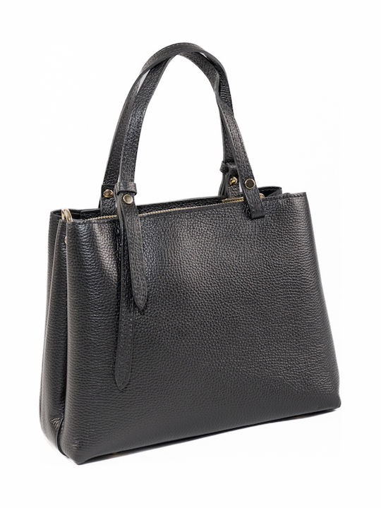 Brown Chocolate Leather Women's Tote Bag