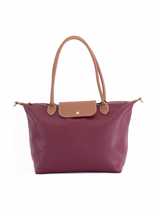 Black Leather Women's Tote Bag