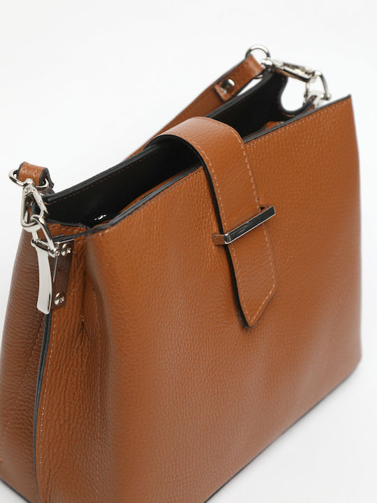 Graue / Blaue Damen-Crossbody-Tasche Aus Leder