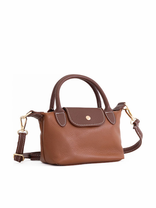 Leather Women's Flap Bag Black