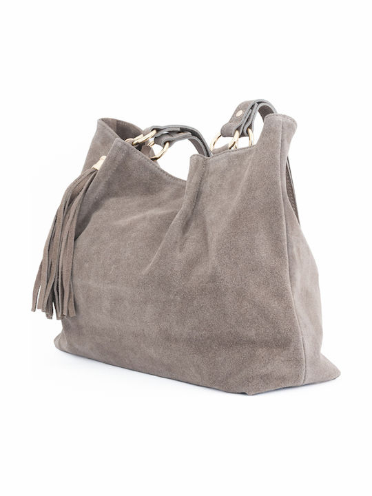 Leather Women's Tote Bag Black