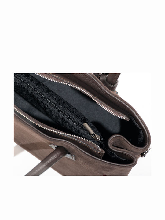 Black Leather Women's Tote Bag