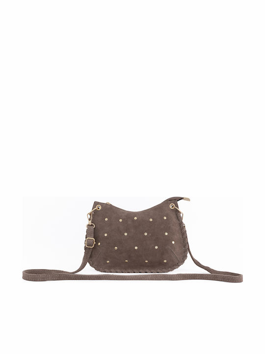 Leather Women's Shoulder Bag Black