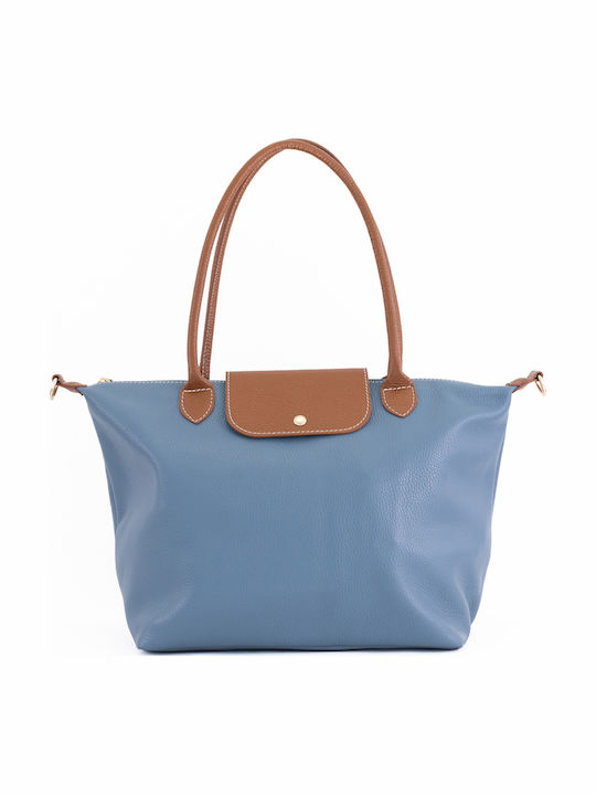 Leather Women's Tote Bag Olive