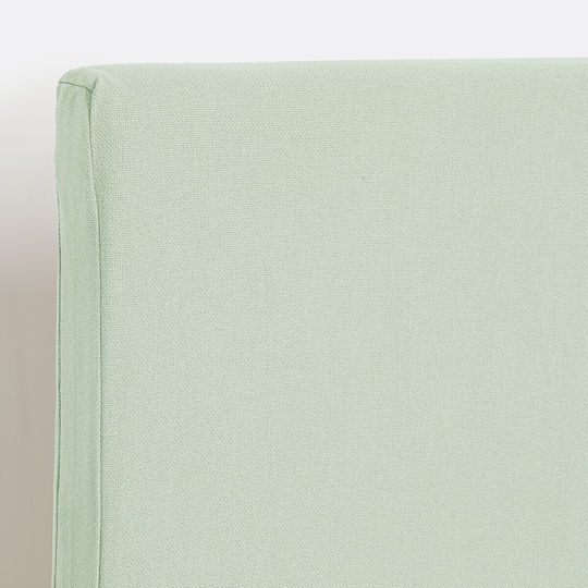 La Redoute Interieurs Kissen für Kopfteil aus Stoff Grün 160x85cm