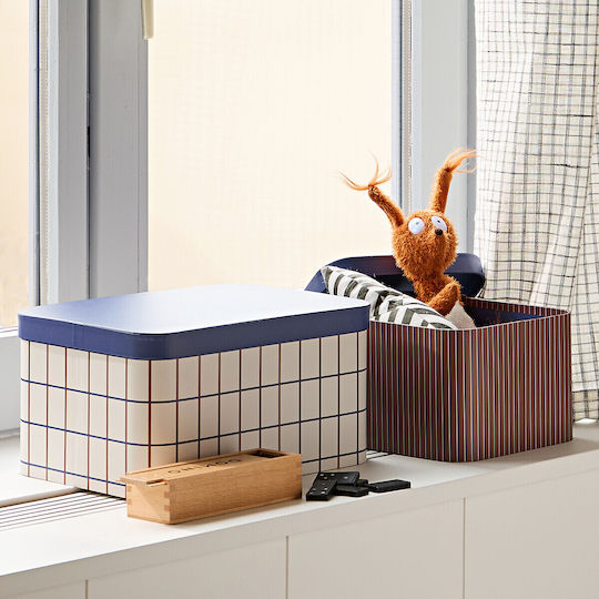 La Redoute Interieurs Aufbewahrungsboxen aus Papier mit Deckel 2er-Set