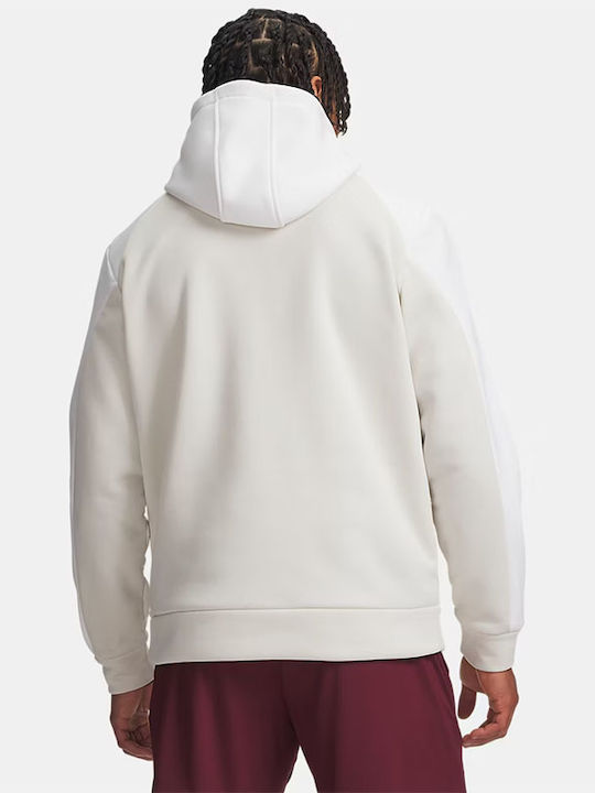 Under Armour Fleece Hoodie White