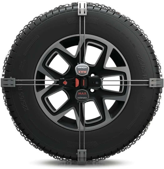 Konig K-summit K55 Χιονοαλυσίδες Τύπου Αράχνης Επιβατικού Αυτοκινήτου 2τμχ