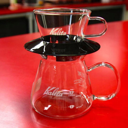 Kalita Glas-Kaffeefilter Braun