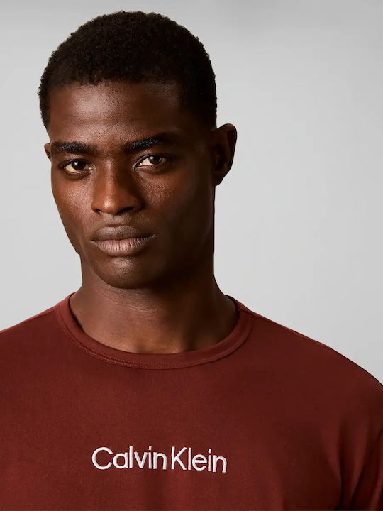Calvin Klein Winter Men's Pyjamas Brown