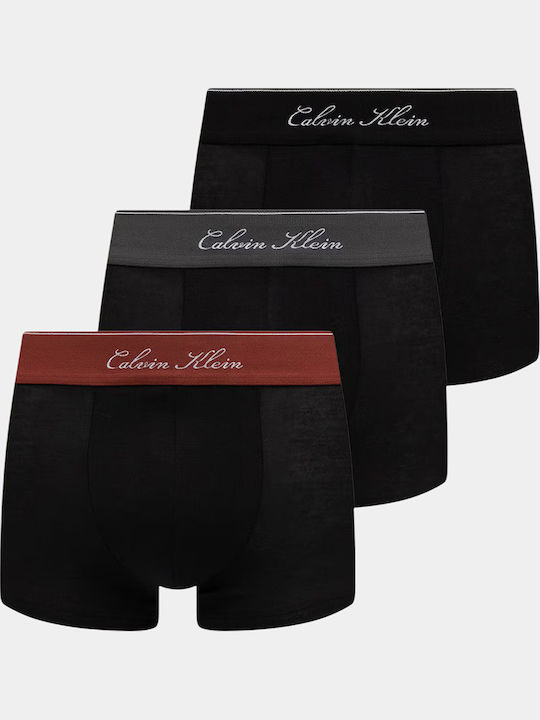 Calvin Klein Μποξεράκια 3Pack Jetblack Calvin Klein Μποξεράκια 3Pack Jetblack