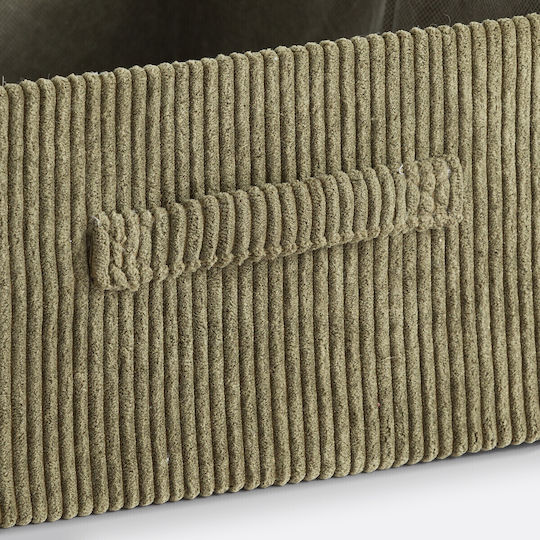 La Redoute Interieurs Stoff-Aufbewahrungsbox mit Deckel Unwiderstehliche Eleganz Lässt sich zusammenfalten und nimmt bei Nichtgebrauch wenig Platz ein. Beschreibung Cord-Samt 31 cm